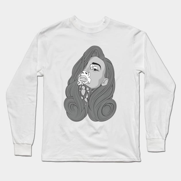 Winnie Harlow Long Sleeve T-Shirt by Woah_Jonny